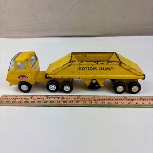 Vintage 1960s TONKA‎ BOTTOM DUMP & Trailer 55160 & 55010 MOUND MINN